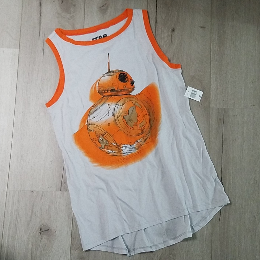 Disney Parks Star Wars BB8 Tank Top